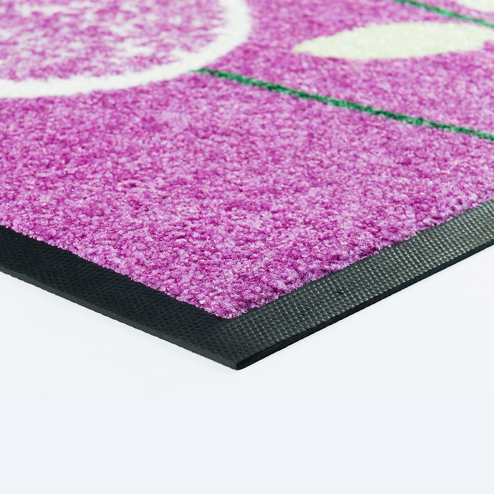 Entrémattor med eget tryck