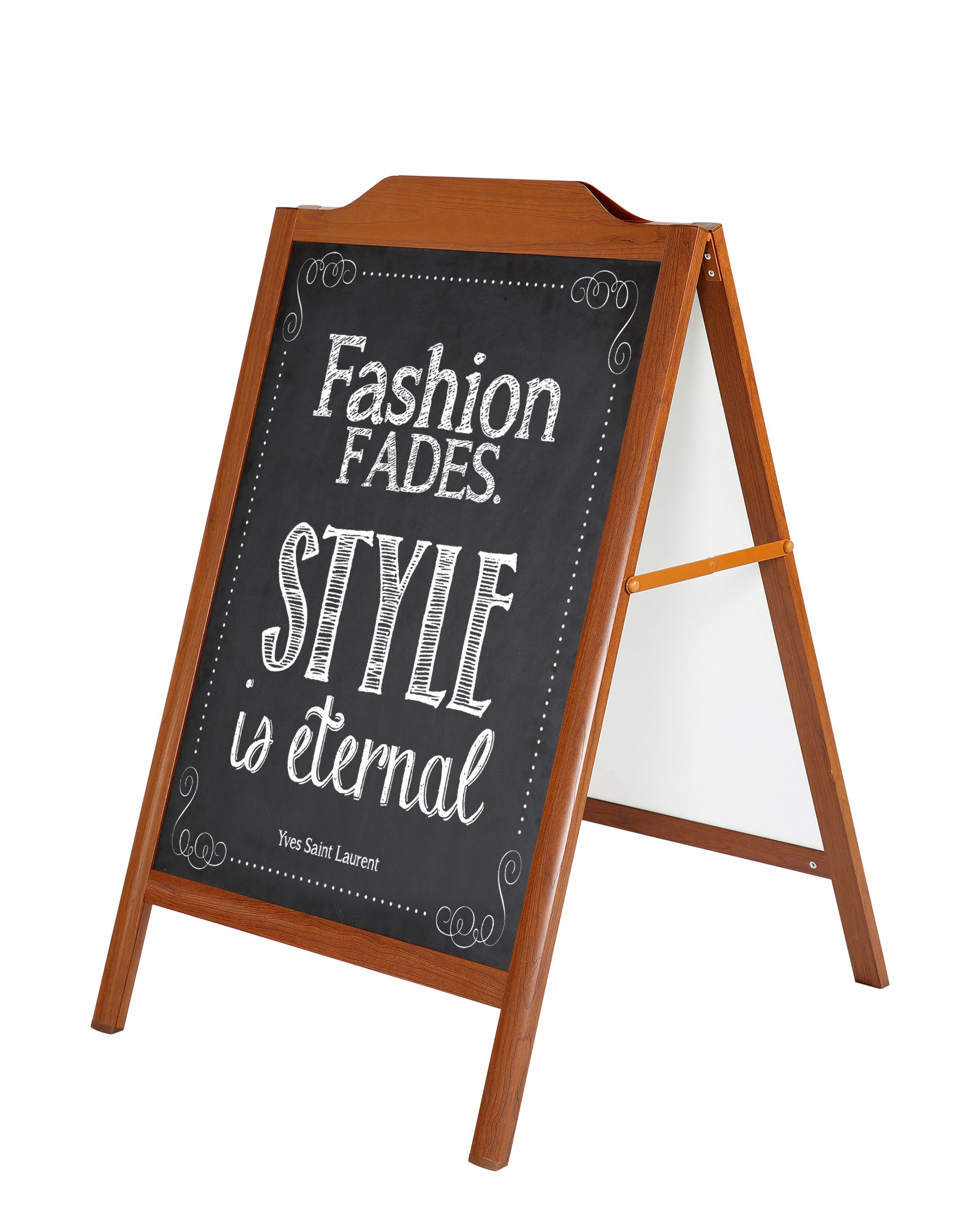 Gatupratare med trä look