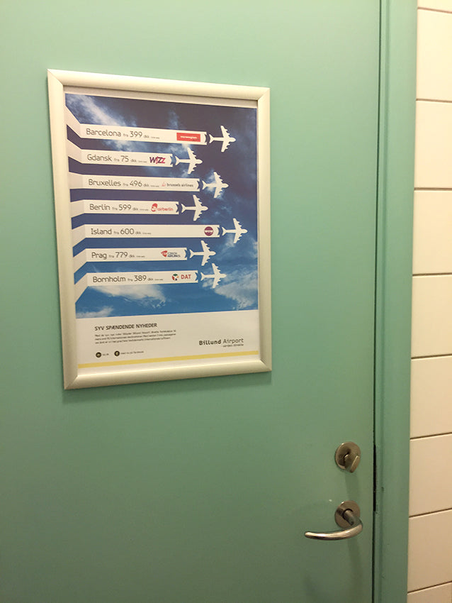 Snapp-Ram, vägg, 25 mm profil