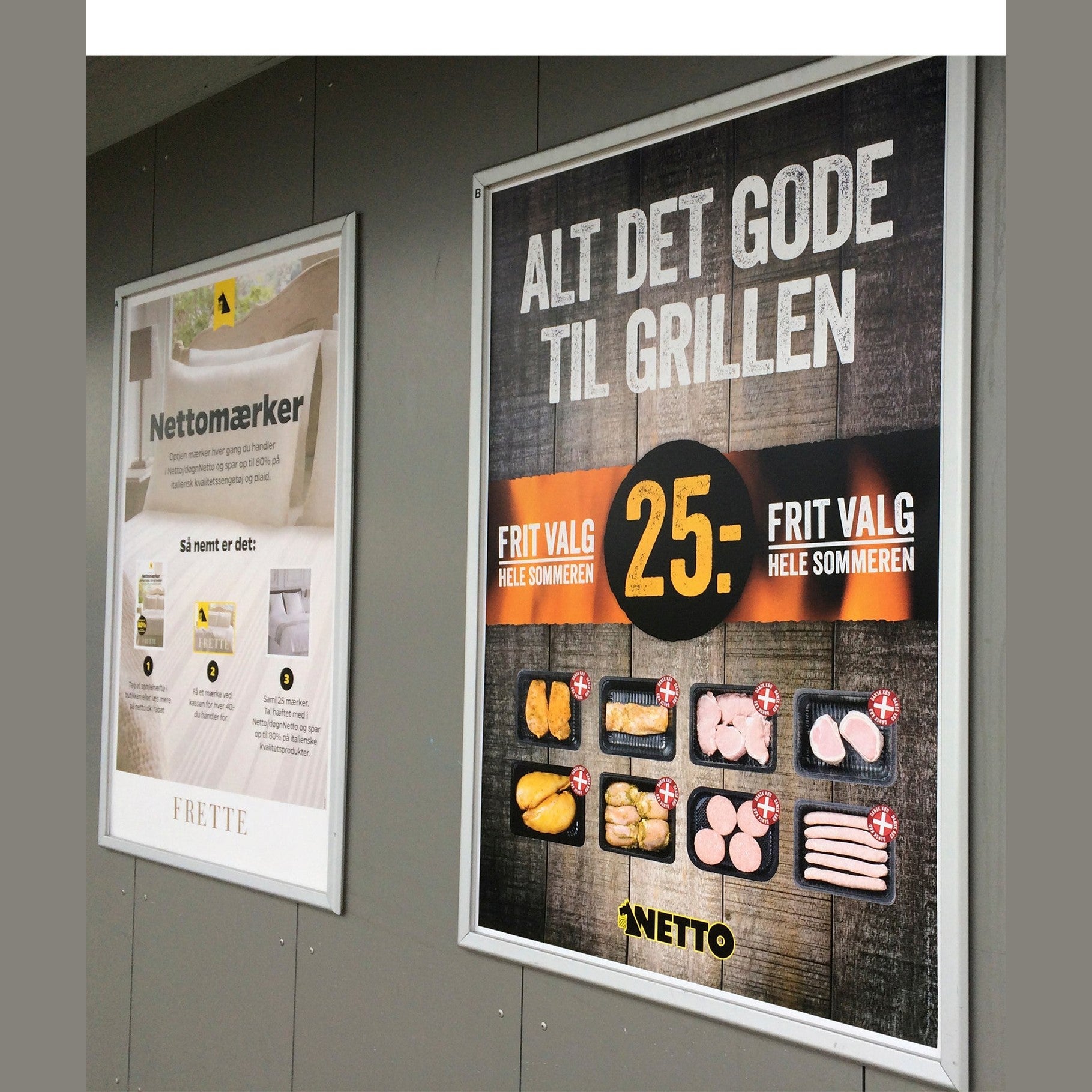 Snapp-Ram, vägg, 32 mm profil