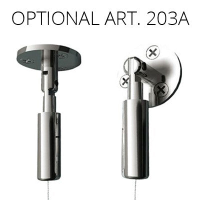 Snapp-Ram, vägg, 25 mm profil - Dubbelsidig