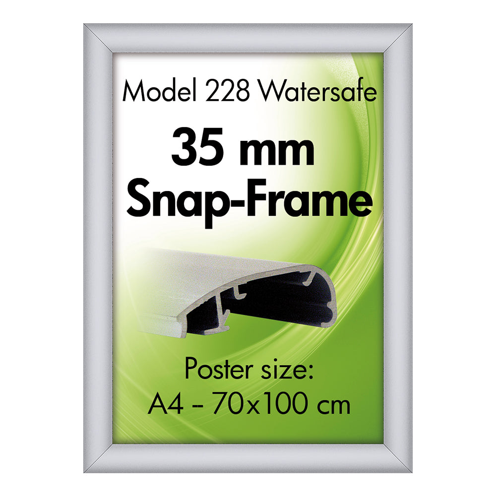 Affischram för utomhus