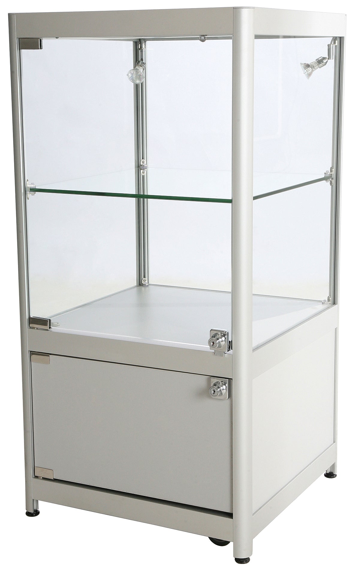 Glasmonter - Disk/Förvaring LED