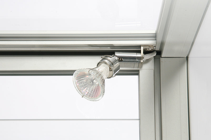 Glasmonter - Dubbeldisk LED