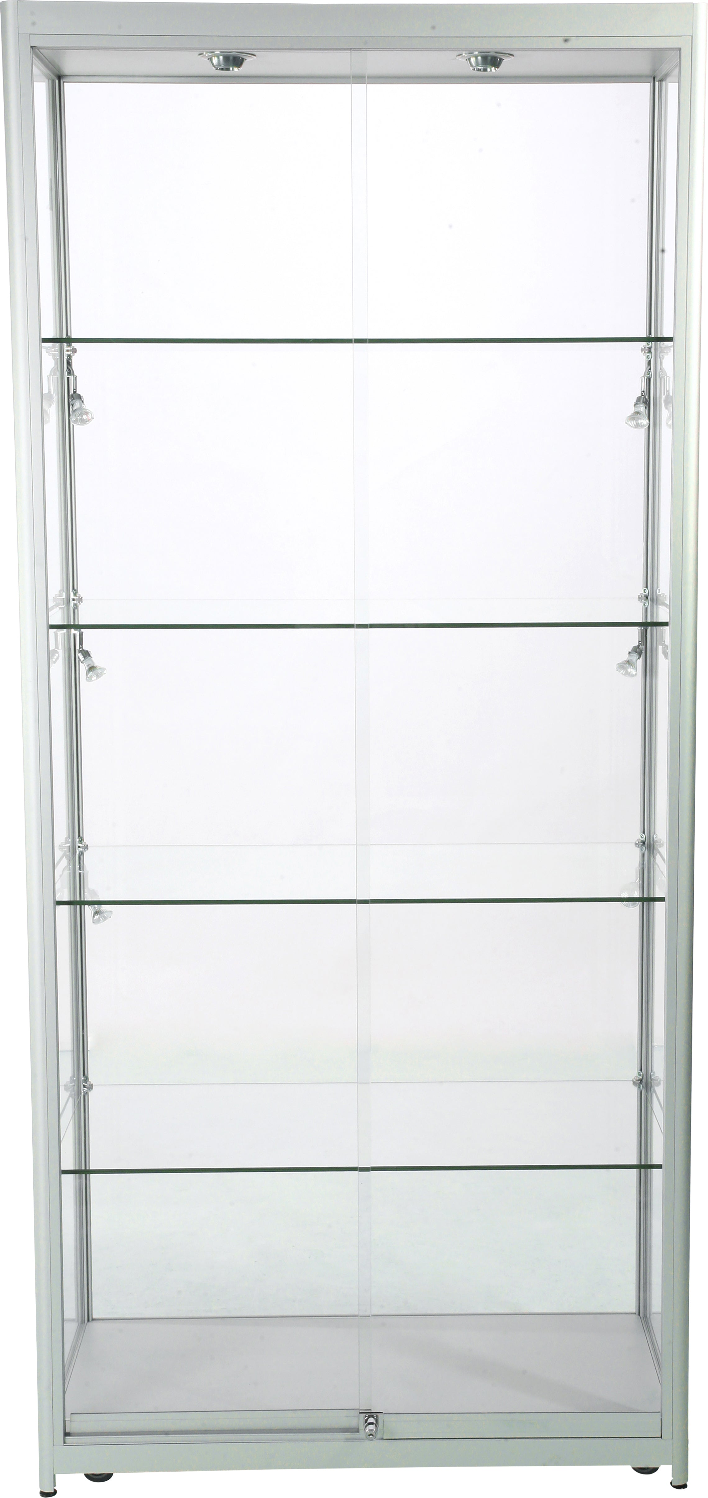 Glasmonter - Dubbel Hög -  LED