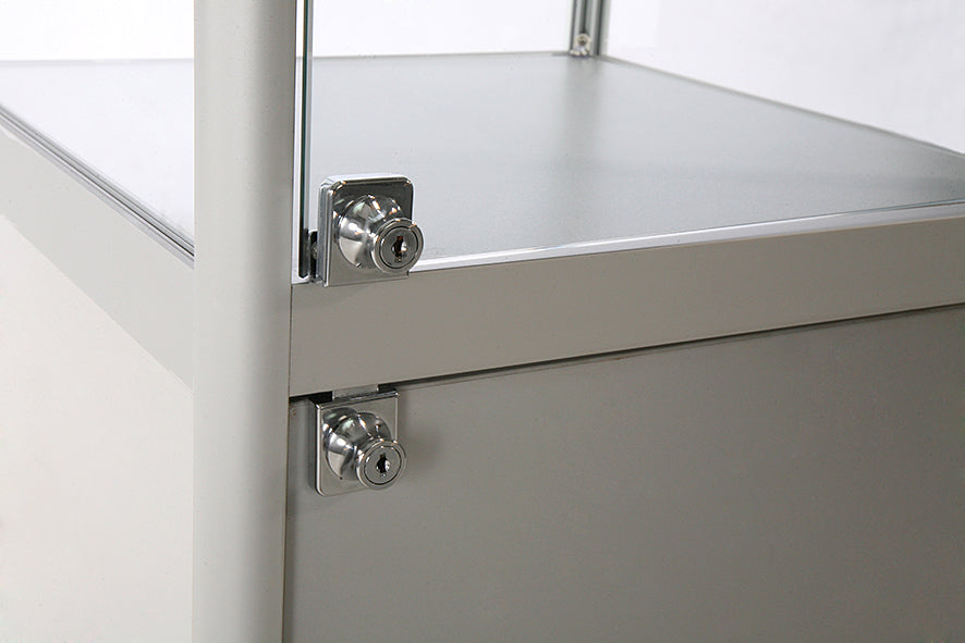 Glasmonter - Hög m förvaring