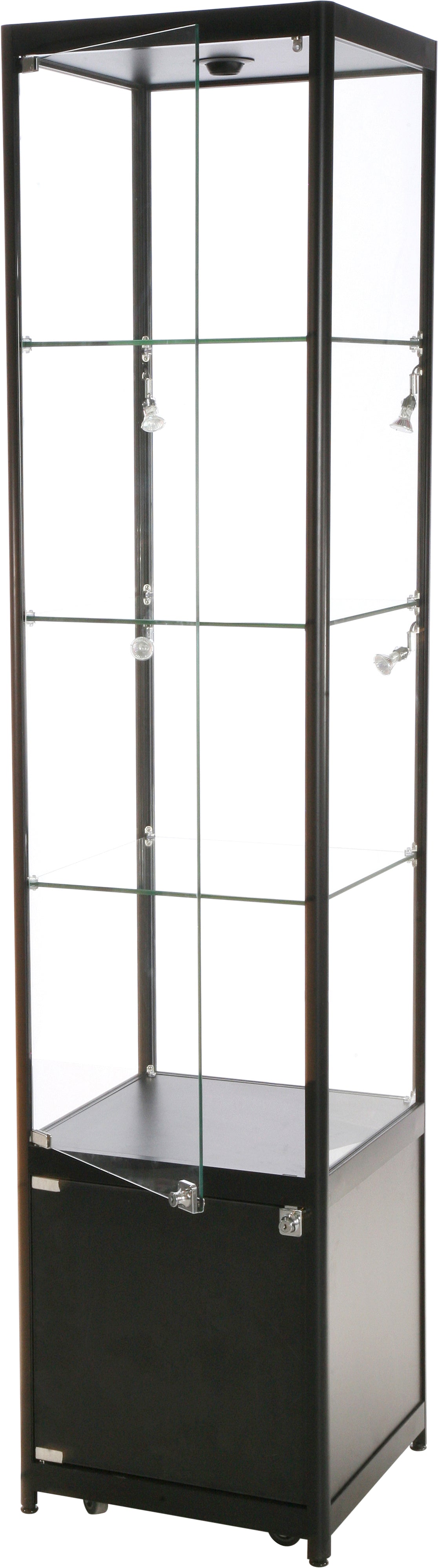 Glasmonter - Hög m förvaring