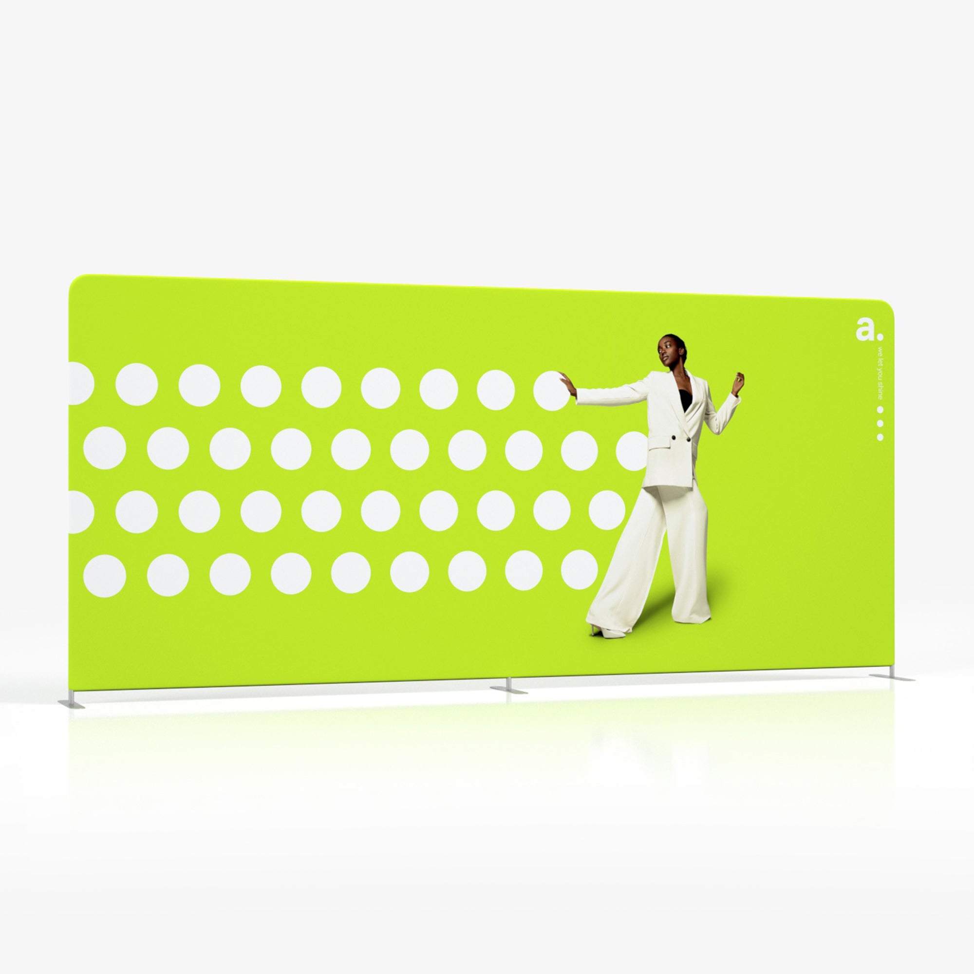 Mässvägg Softwall Rak