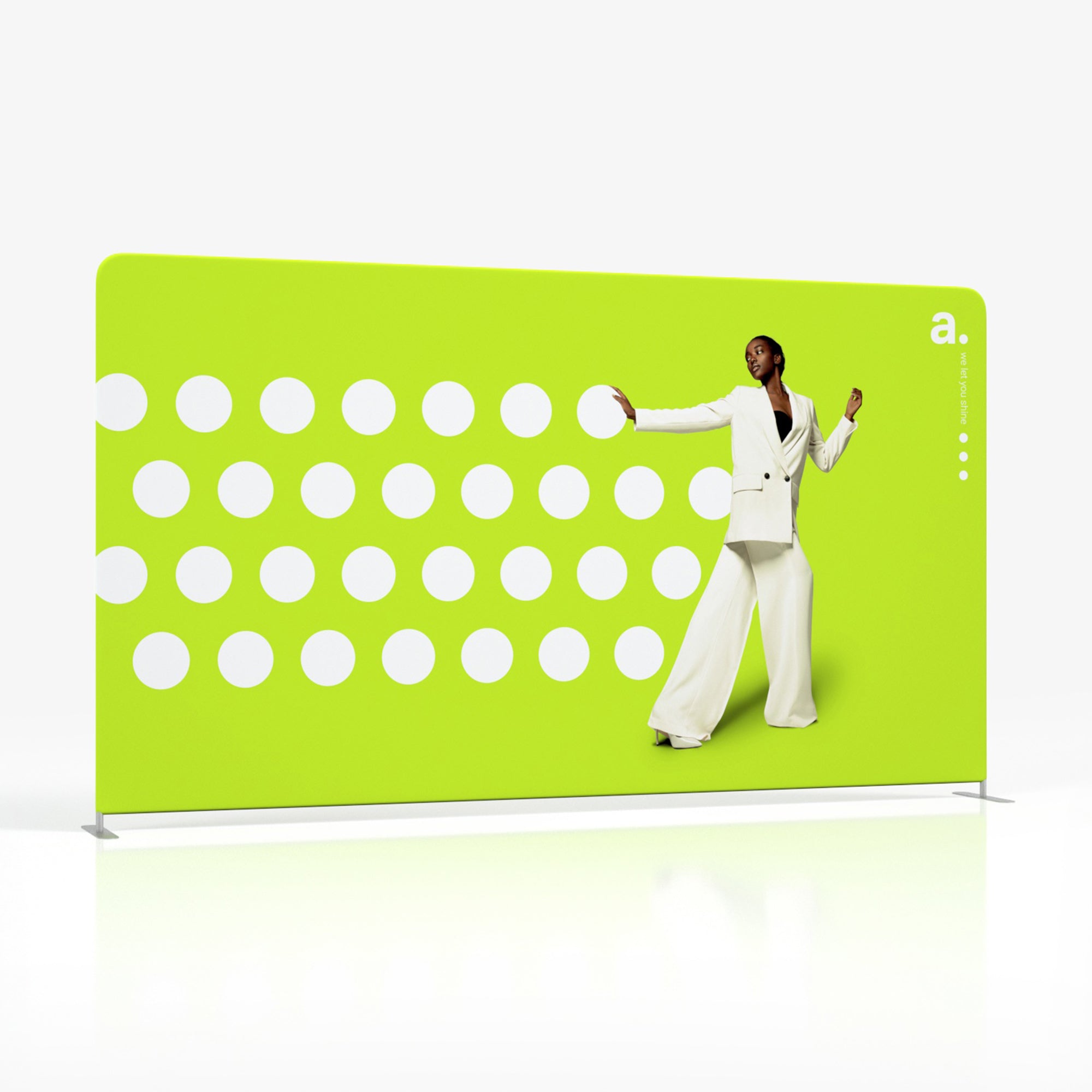 Mässvägg Softwall Rak