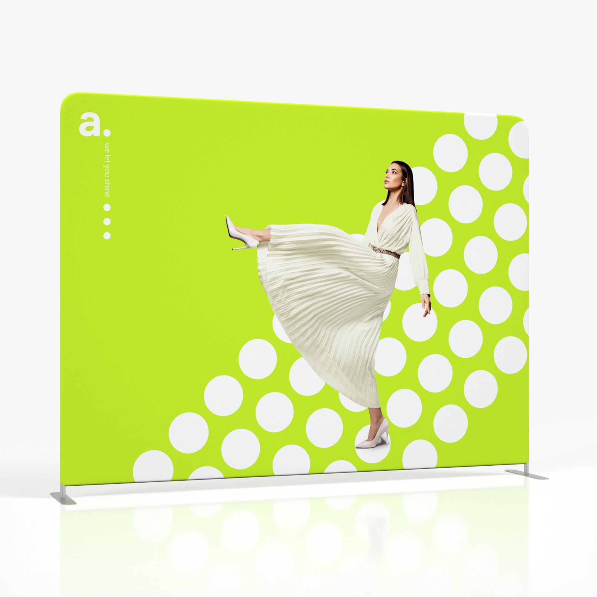 Mässvägg Softwall Rak