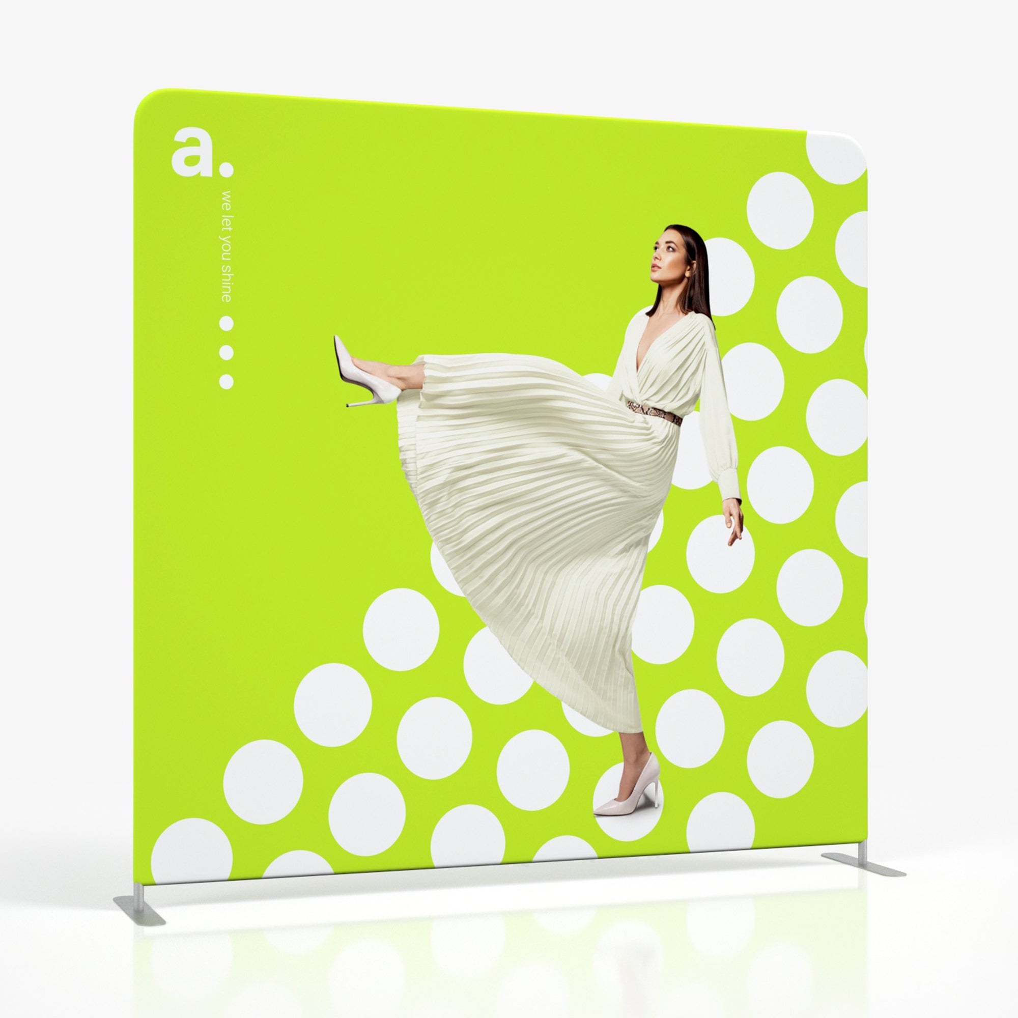 Mässvägg Softwall Rak