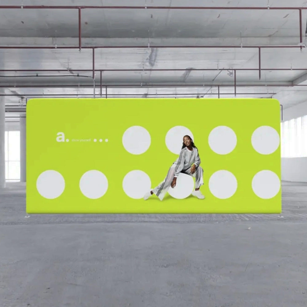 Mässvägg Softwall Rak