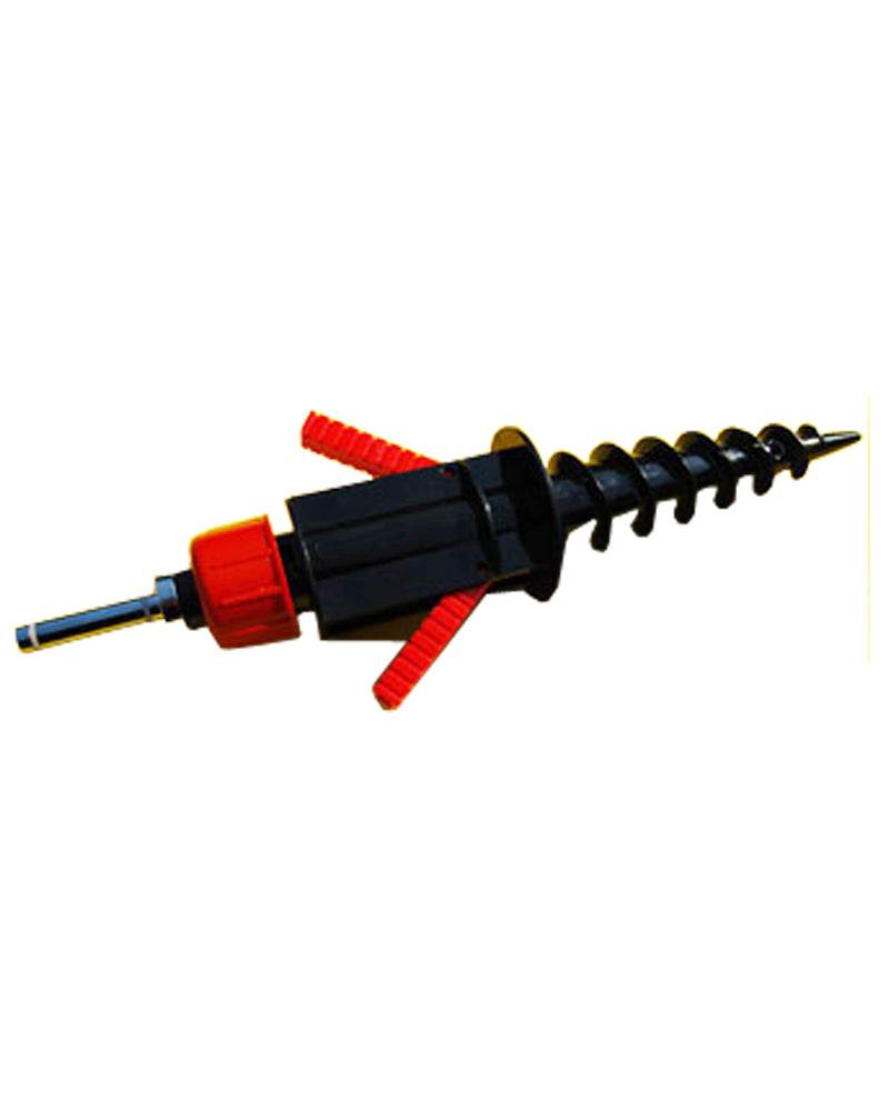 Beachflag: Jordskruv 