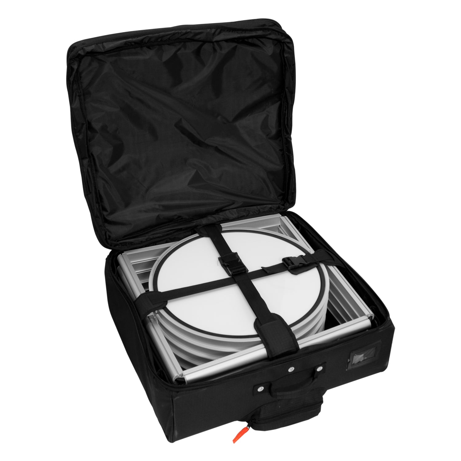 Portabel rund Glasmonter 