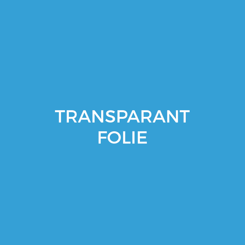 Tryck på transparent folie