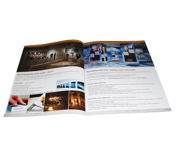 Folder 4-sidor A4 - 135 gram papper