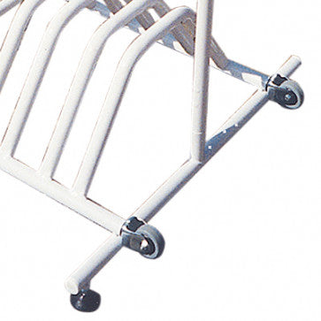 Trottoarpratare med Cykelställ