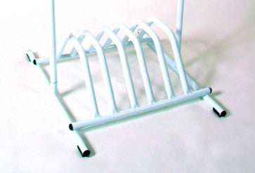 Trottoarpratare med Cykelställ