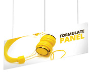 Takdisplay Panel med stretchtyg