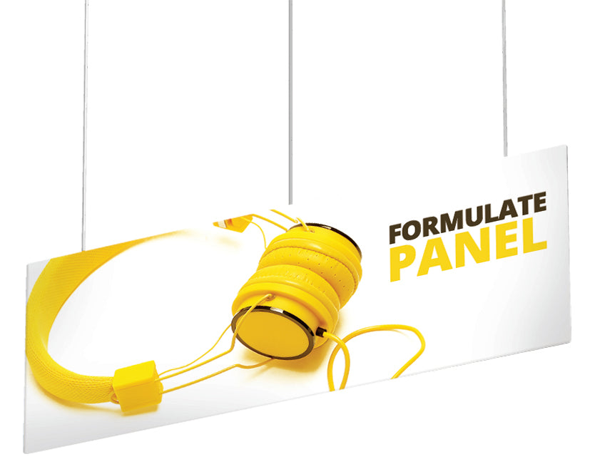 Takdisplay Panel med stretchtyg