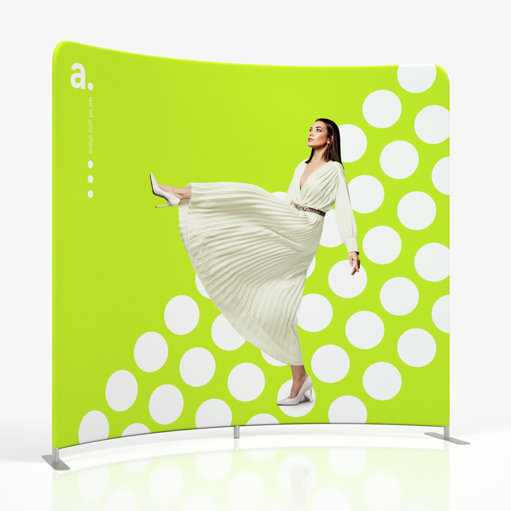 Mässvägg Softwall Svängd 