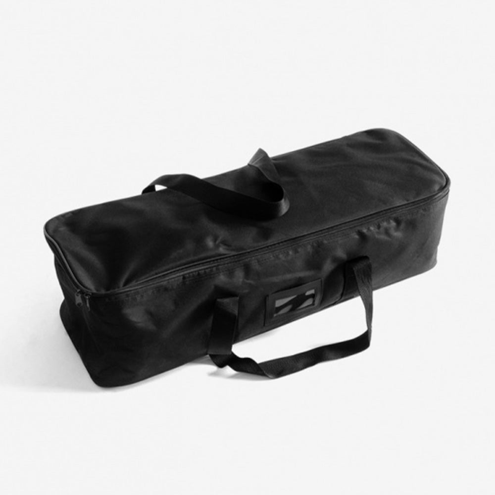 Serpentine mässvägg med stretchtyg