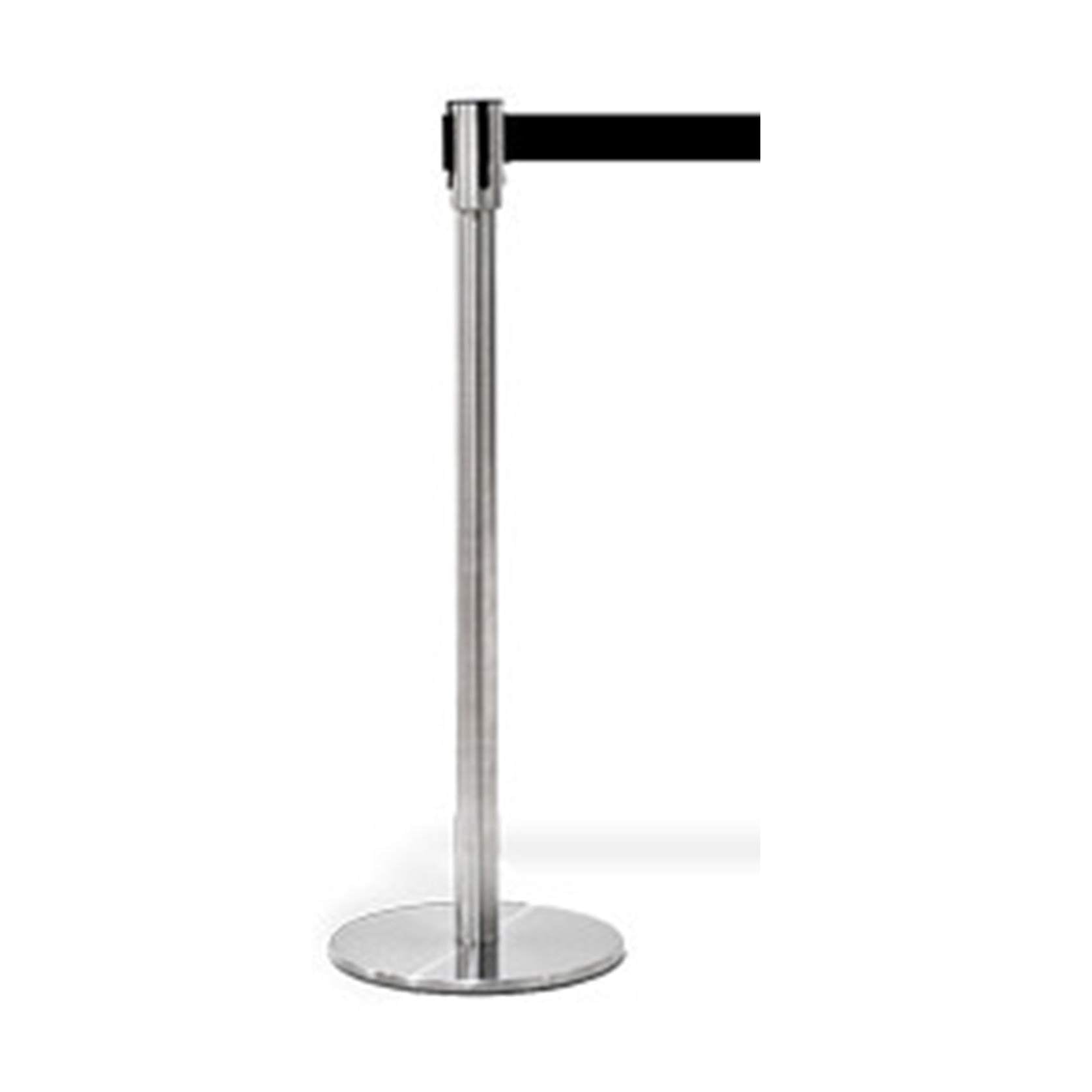 Avspärrningsstolpe silver