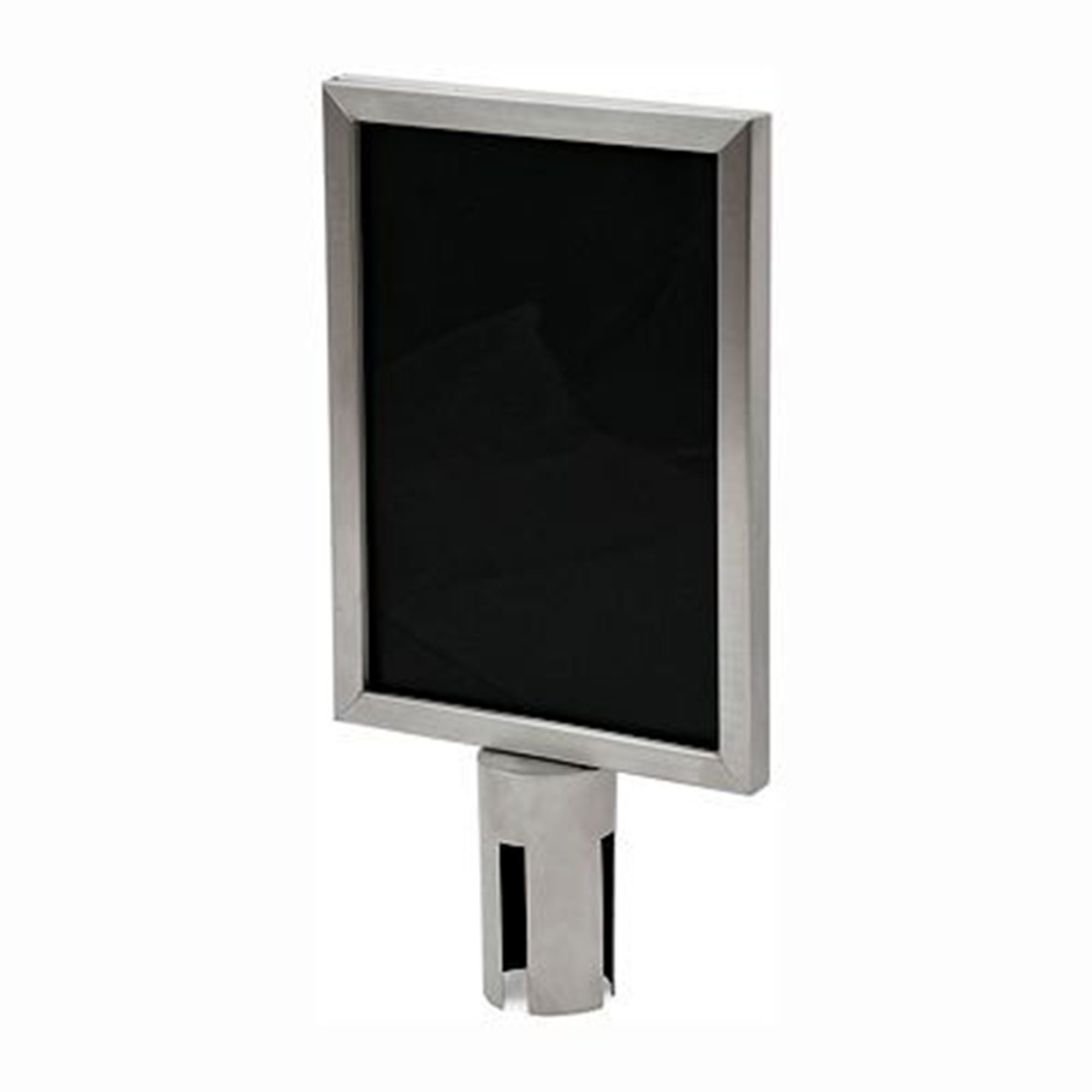 Avspärrningsstolpe silver