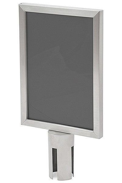 Avspärrningsstolpar svart kit med 2 st