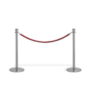 Köstolpar kit 2 st - silver med rep