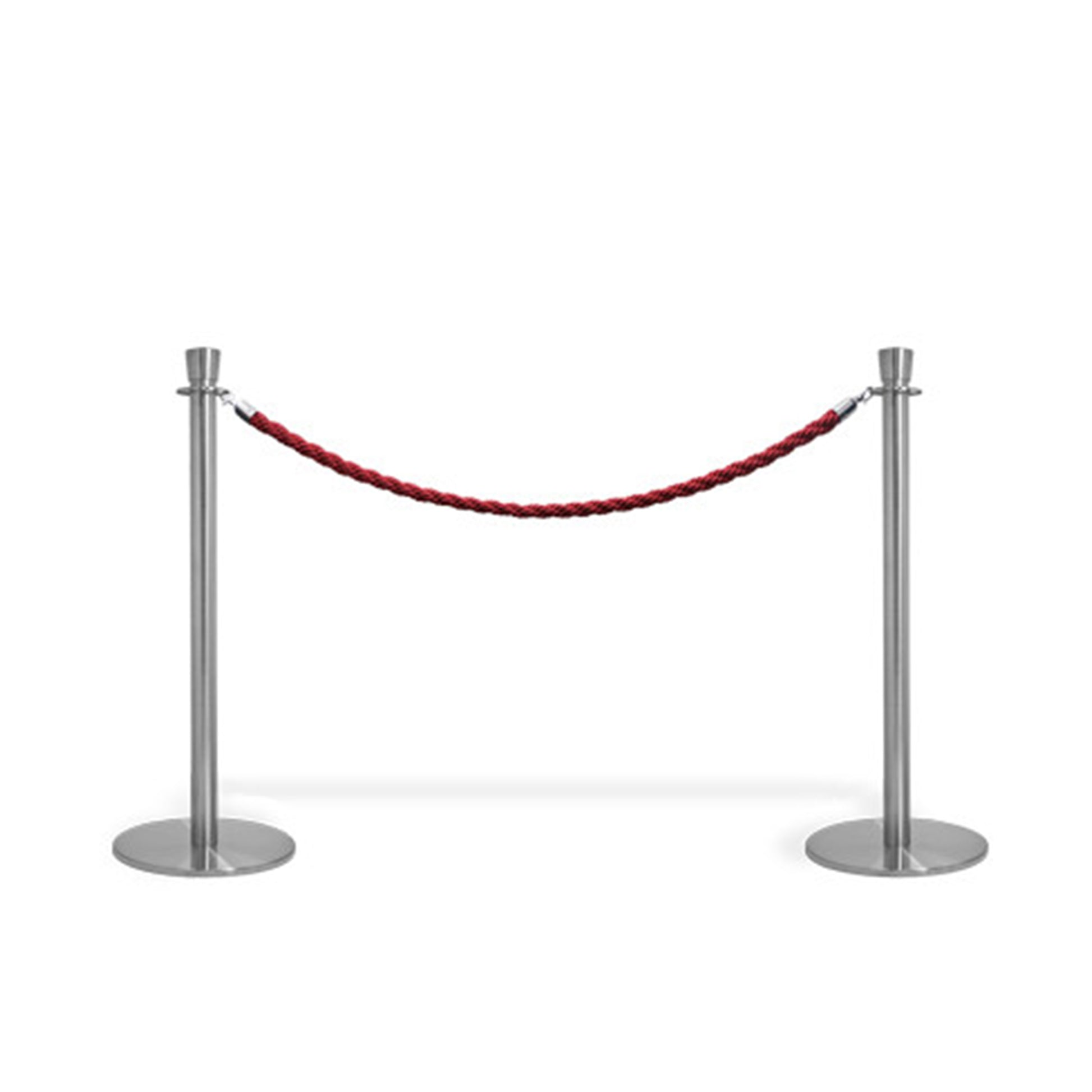 Köstolpar kit 2 st - silver med rep