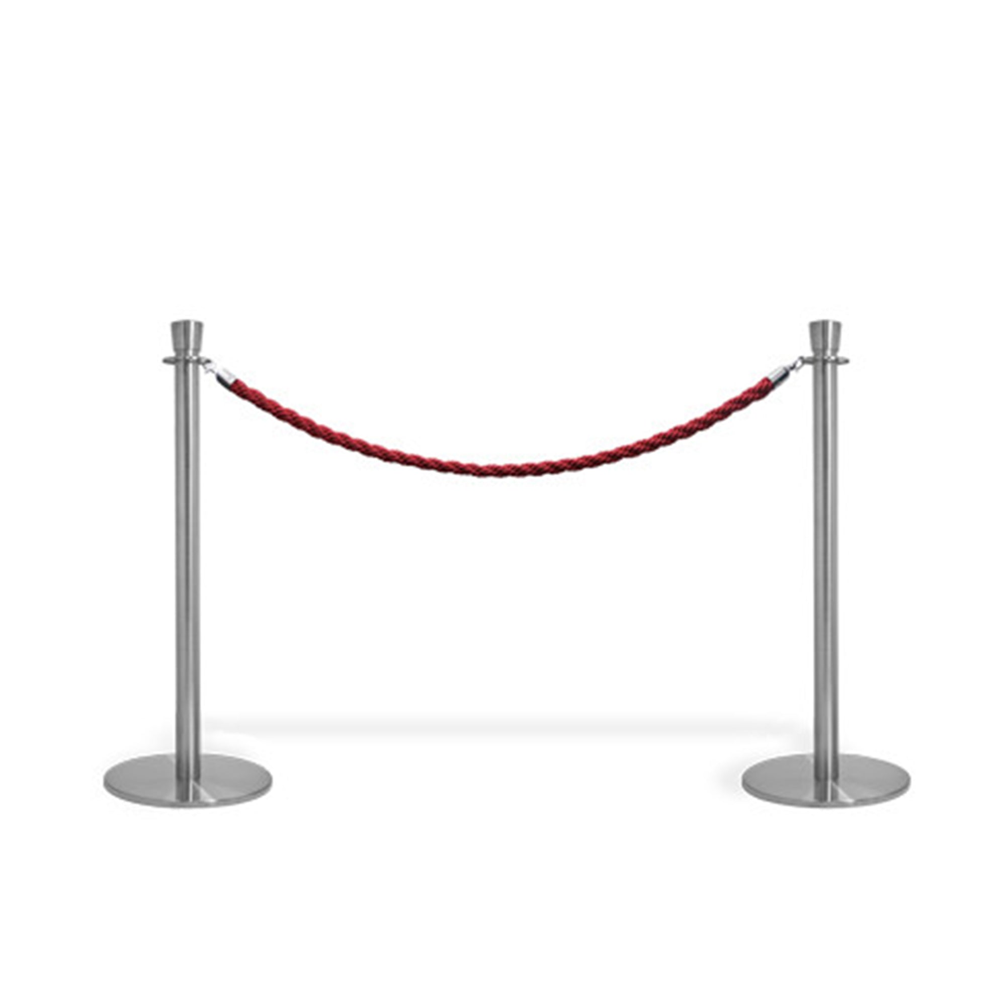 Köstolpar kit 2 st - silver med rep
