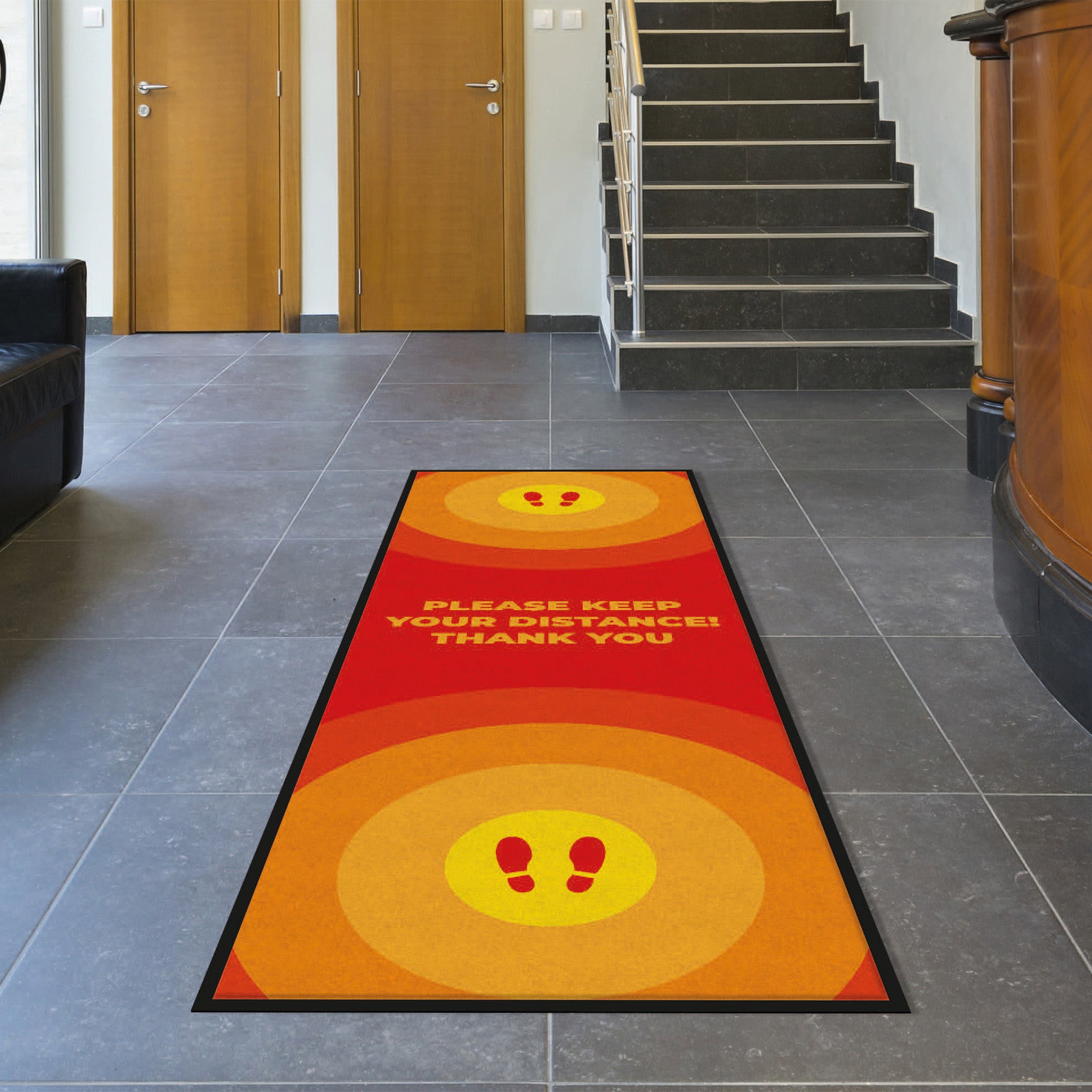 Entrématta Hållavstånd