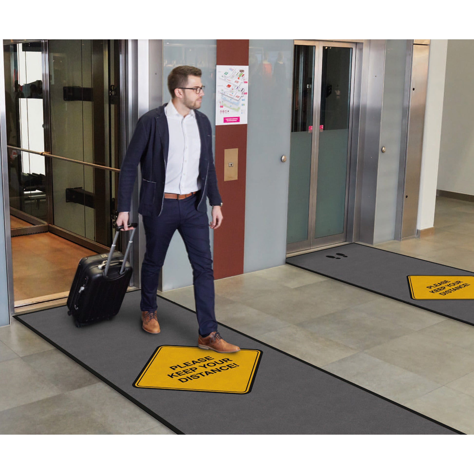 Entrématta Hållavstånd