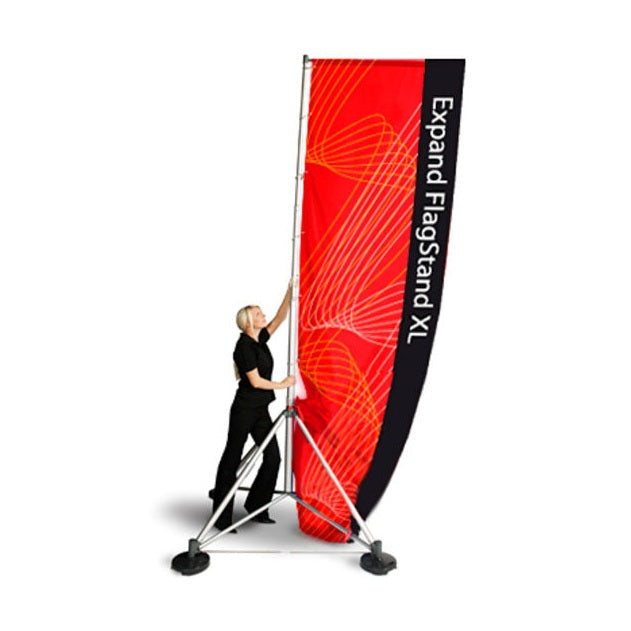 EXPAND FLAGSTAND XL – detalj / närbild