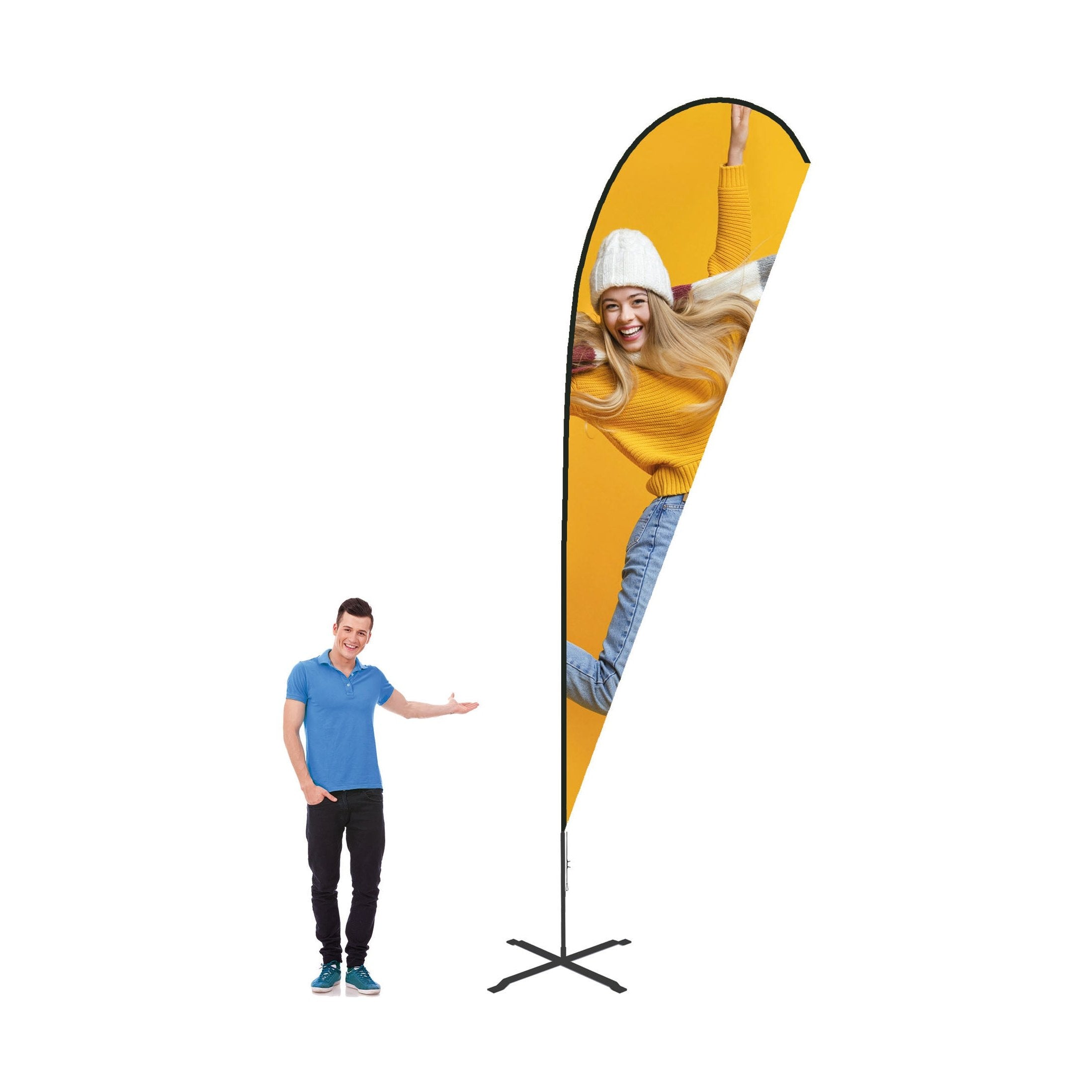 Beachflagga droppe Large