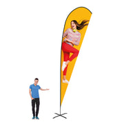 Beachflagga droppe XL