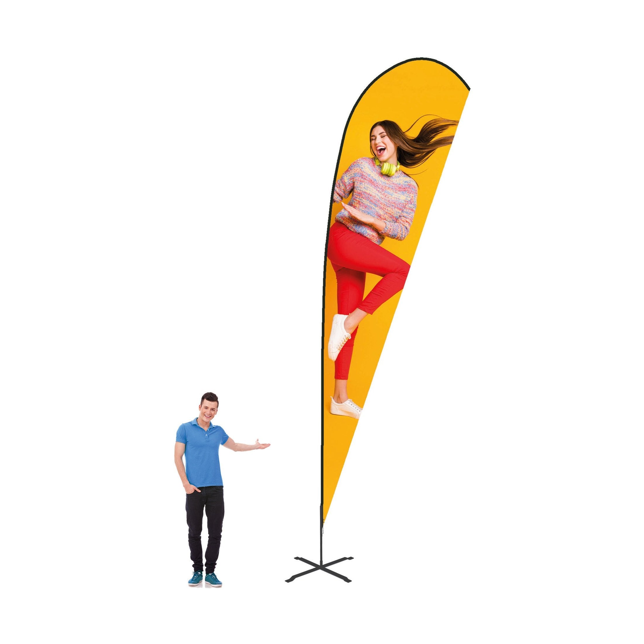 Beachflagga droppe XL