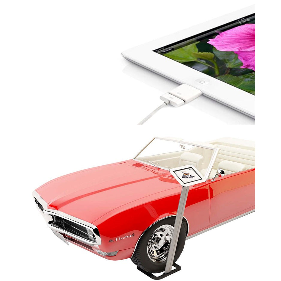 iPad-hållare Golvställsmodell – montering / användning