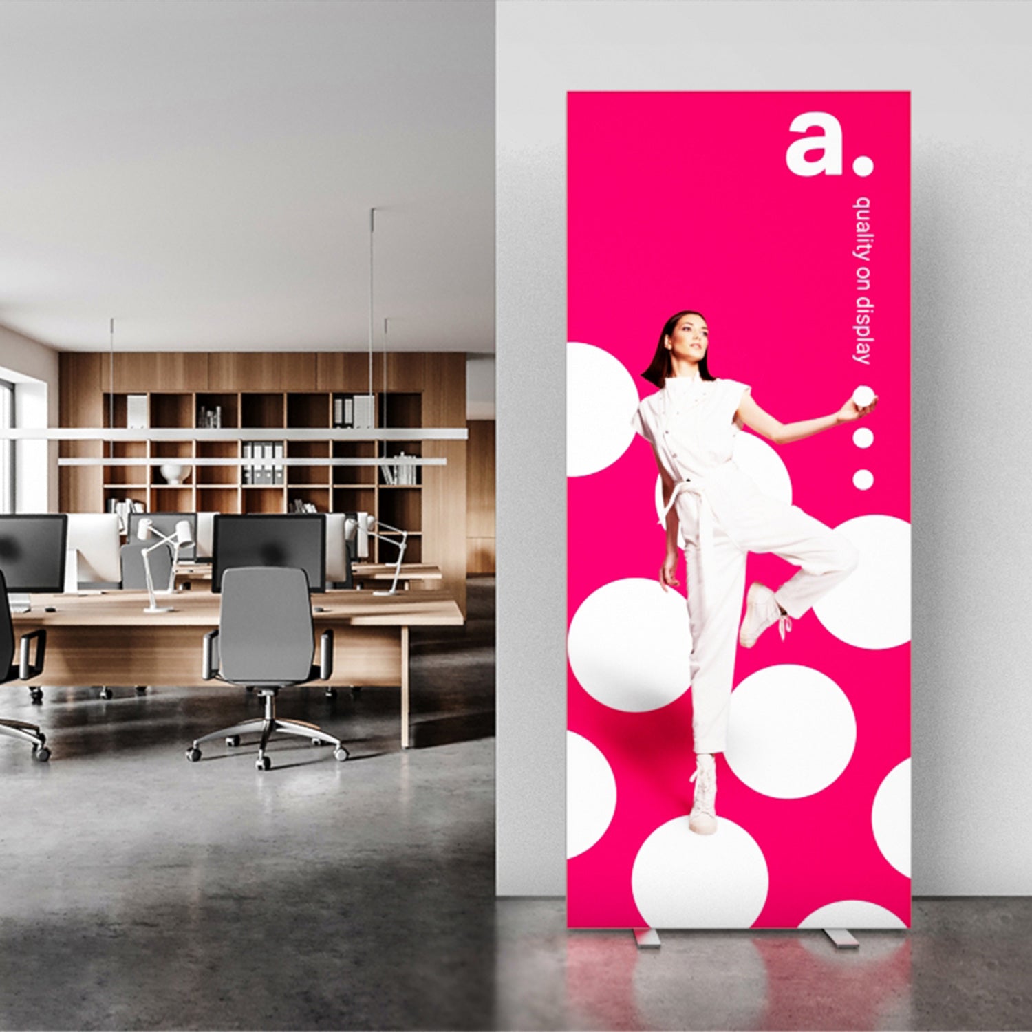 Ljuslåda QuickFrame Alu Single 