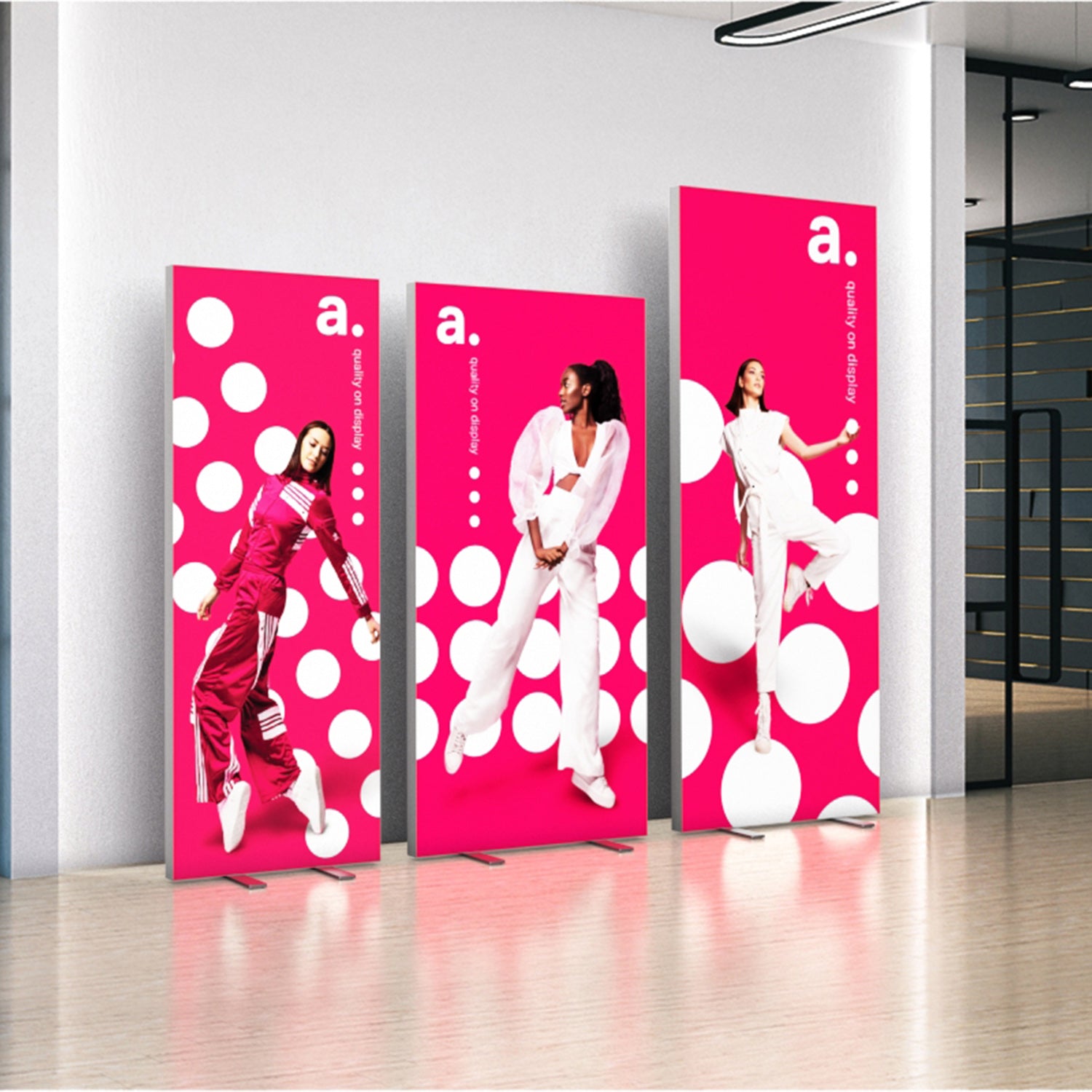 Ljuslåda QuickFrame Alu Single 