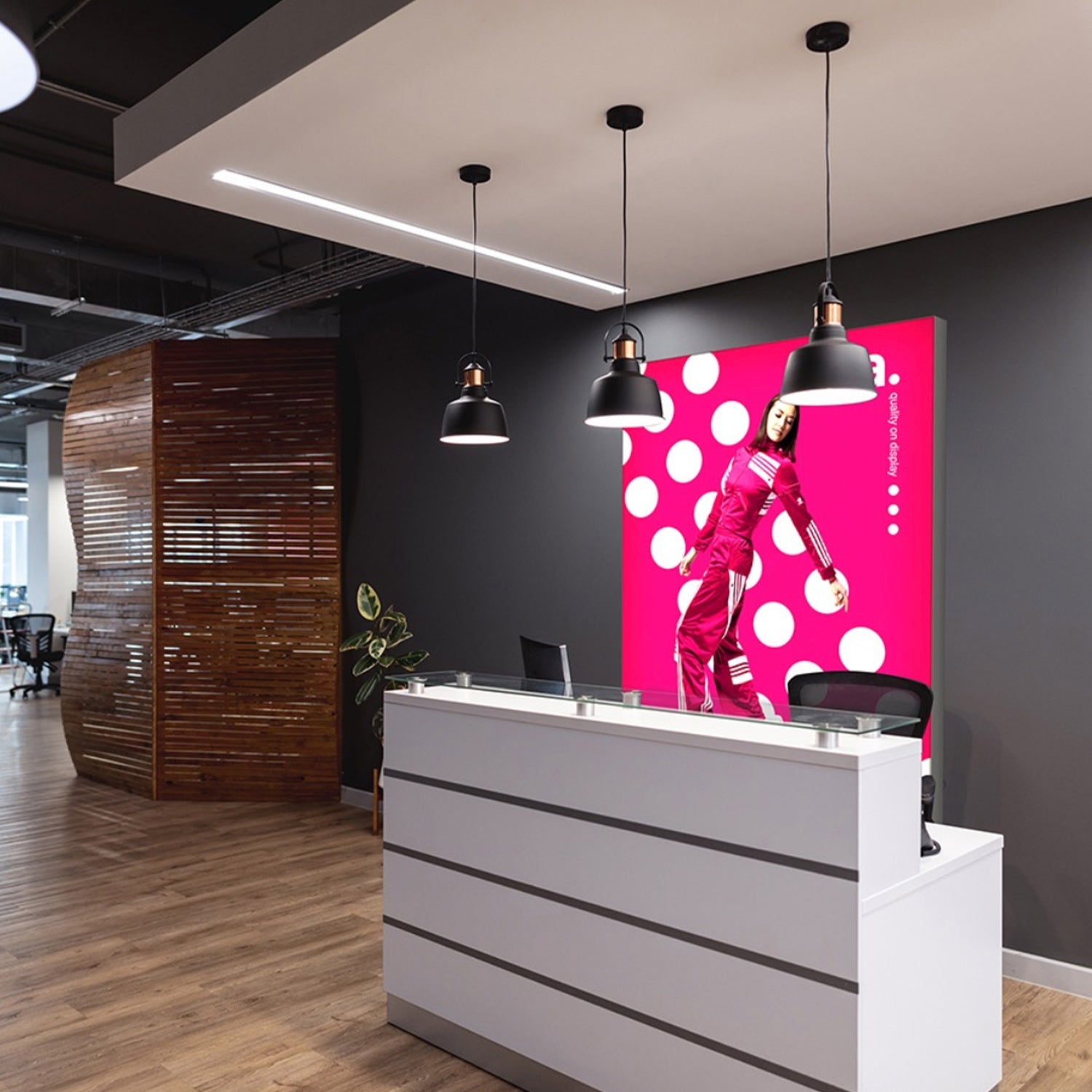 Nya Tryck - Lightbox Wall 120 Alu