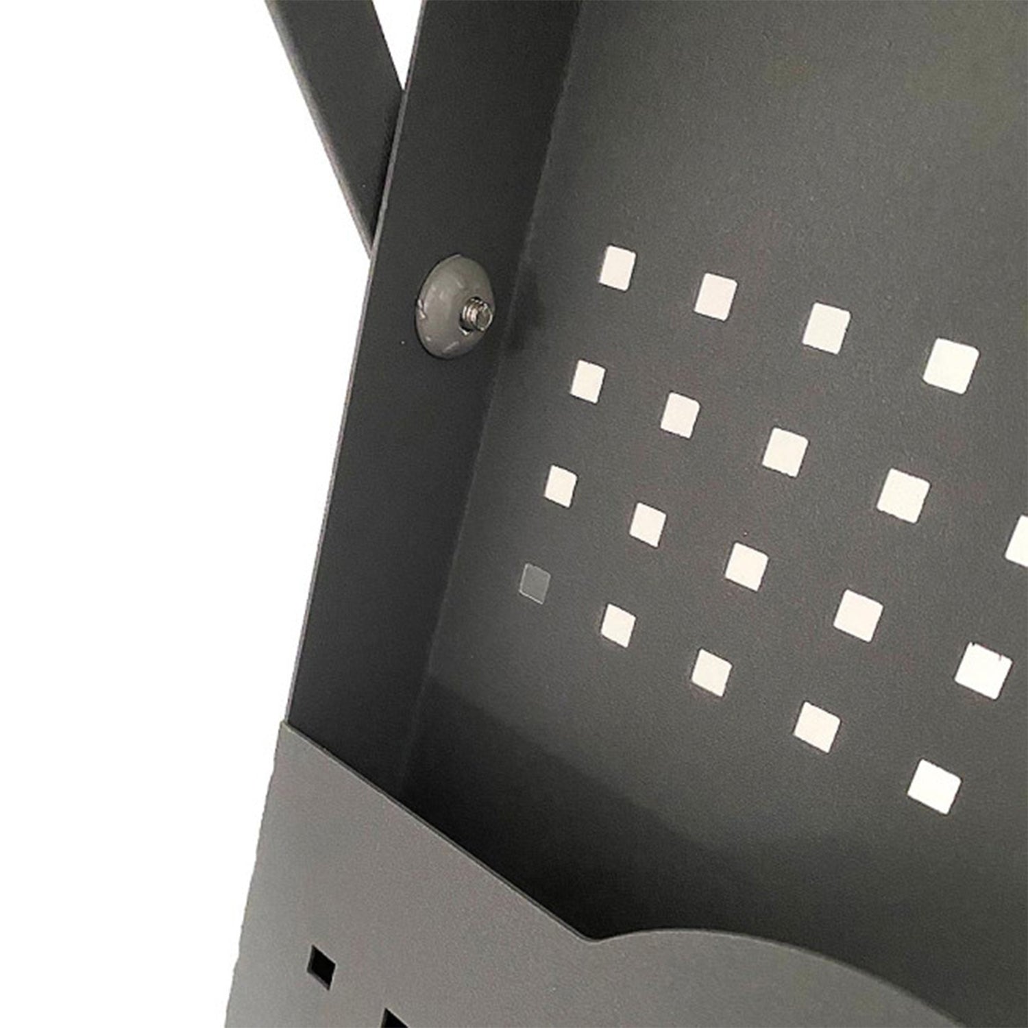 Mässbord med broschyrställ