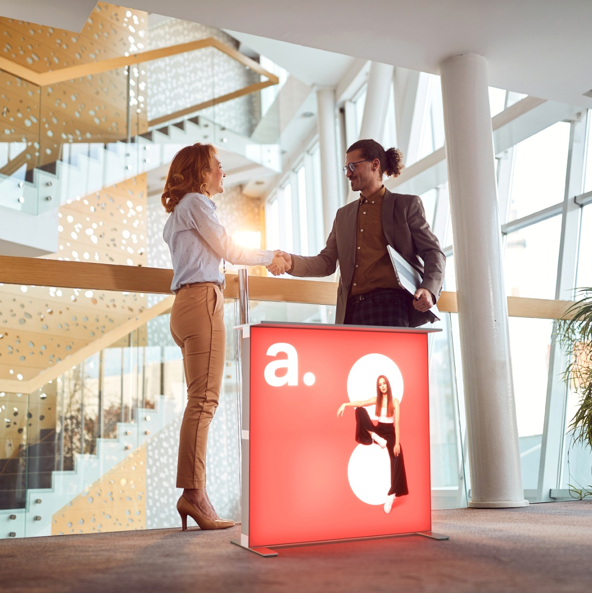 Mässbord LED Pop-Up