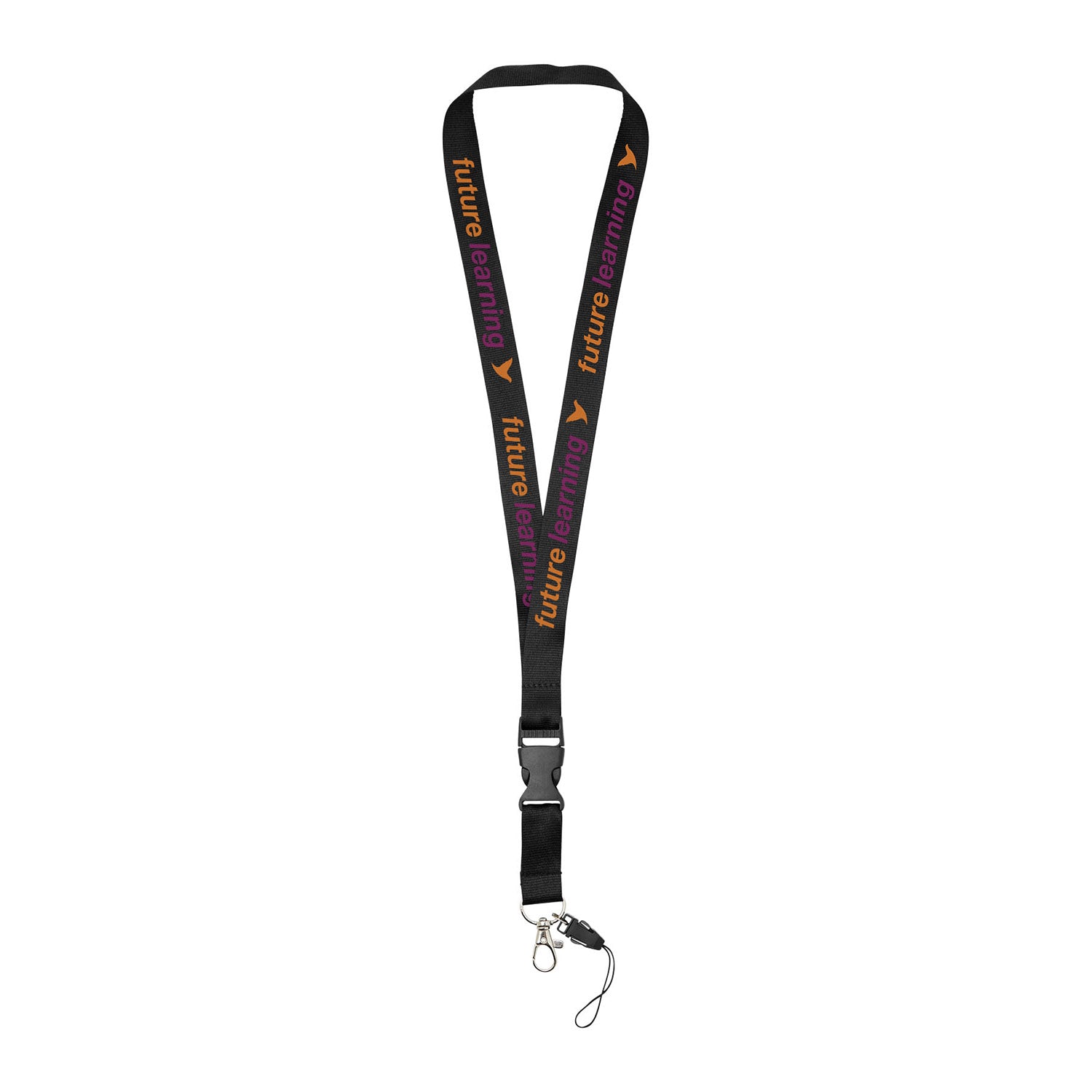 Sagan nyckelband med avtagbart spänne, telefonhållare