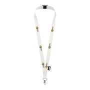 Tom nyckelband återvunnet PET med säkerhetsklämma