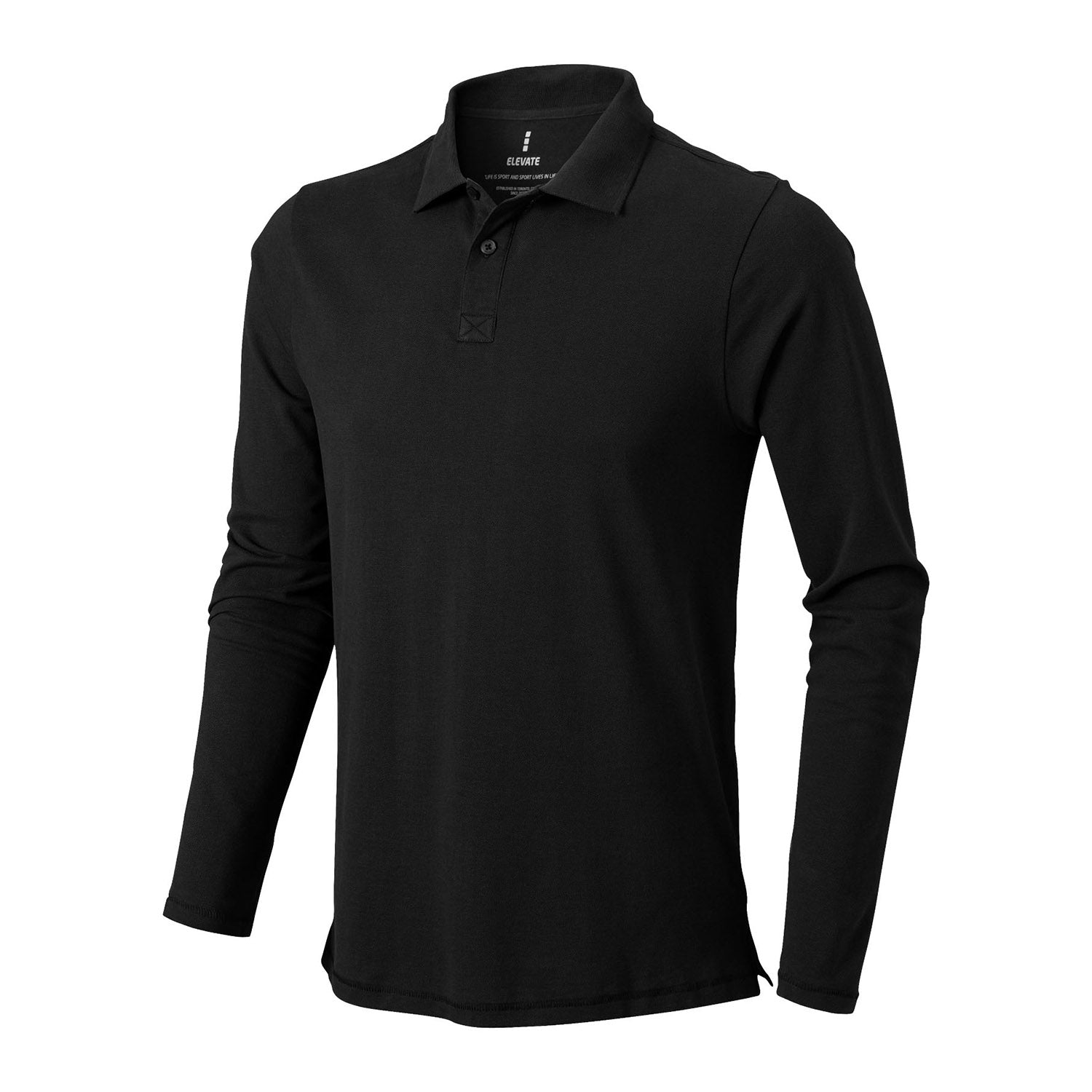 Oakville långärmad herrpikétröja