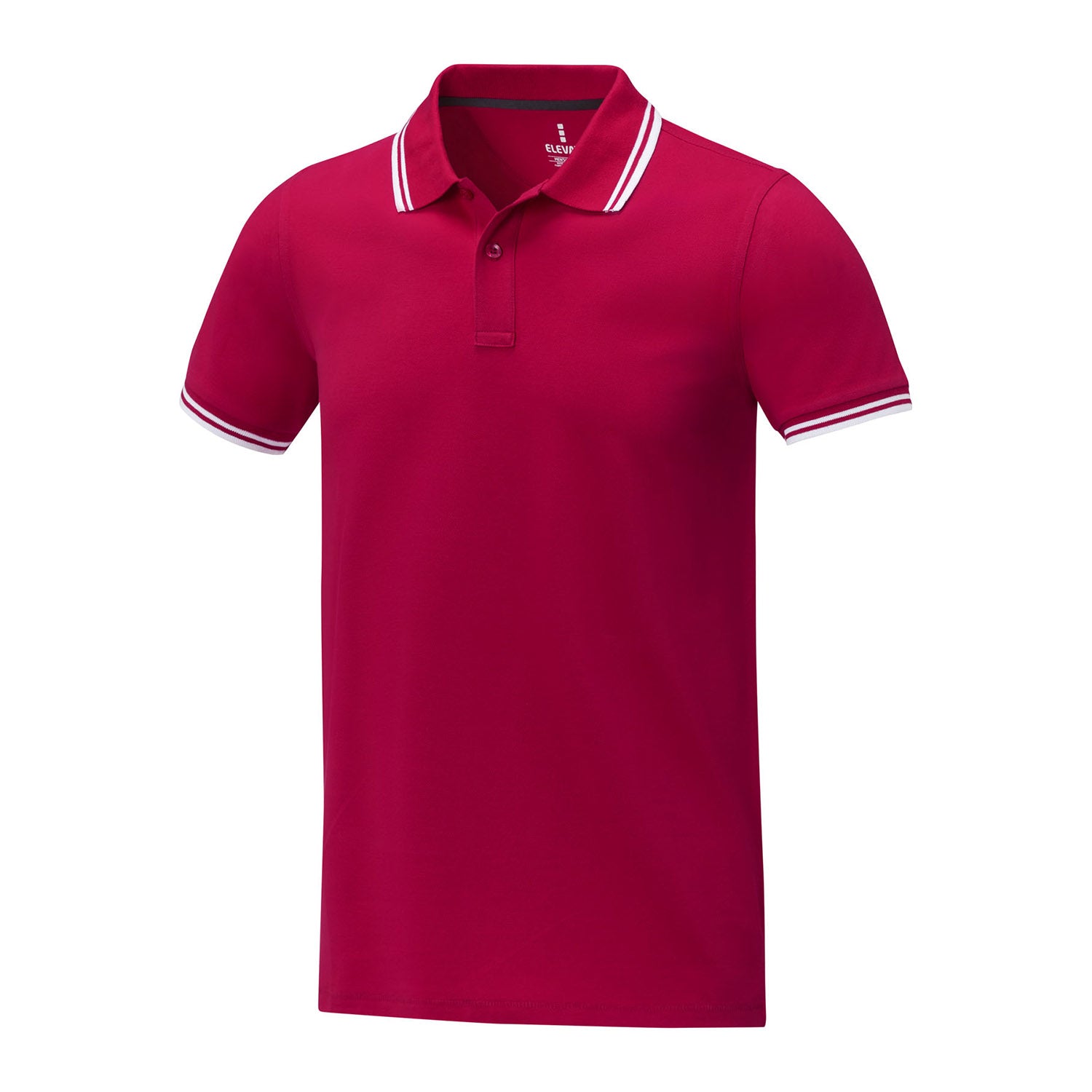 Amarago kortärmad pikétröja med tippning för män