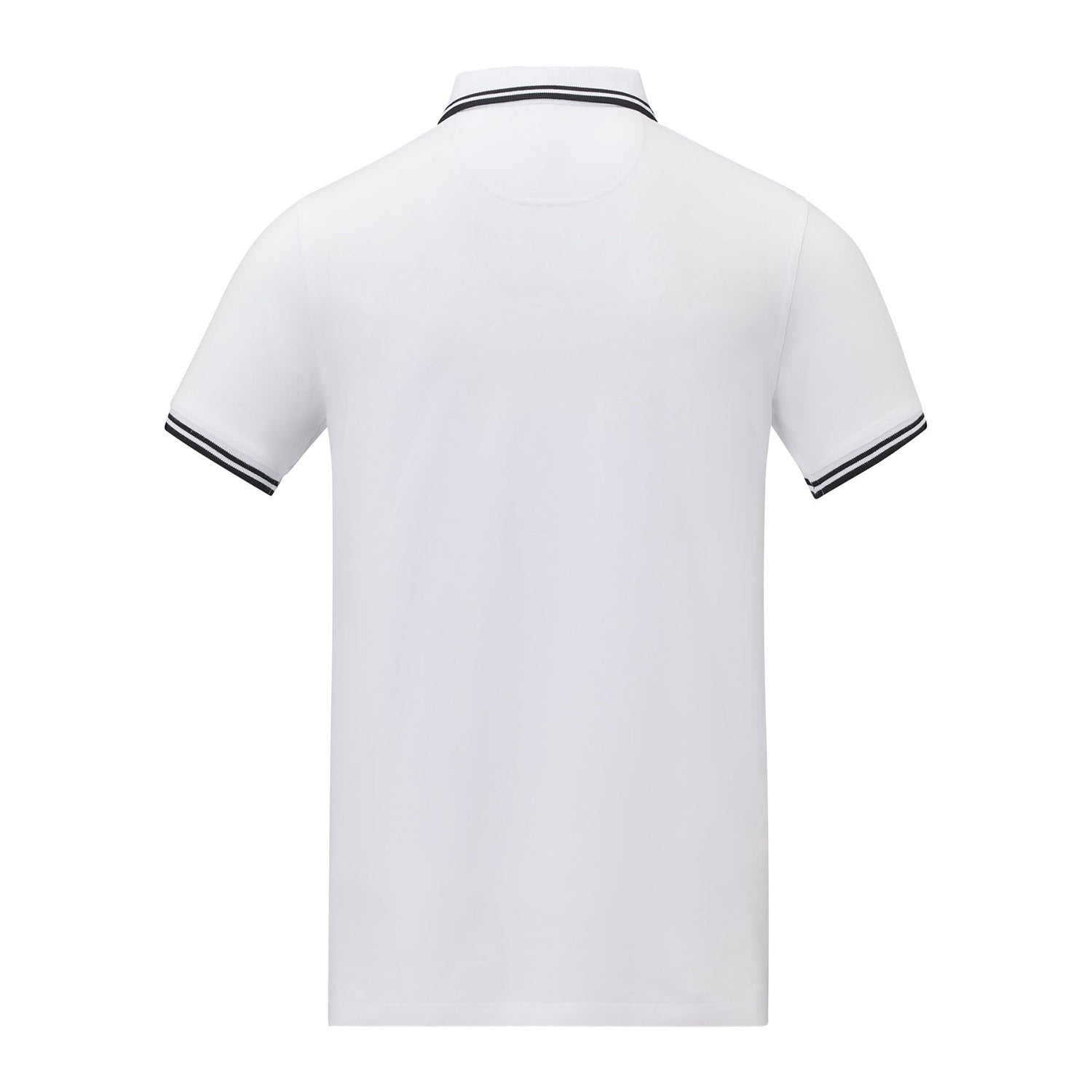 Amarago kortärmad pikétröja med tippning för män