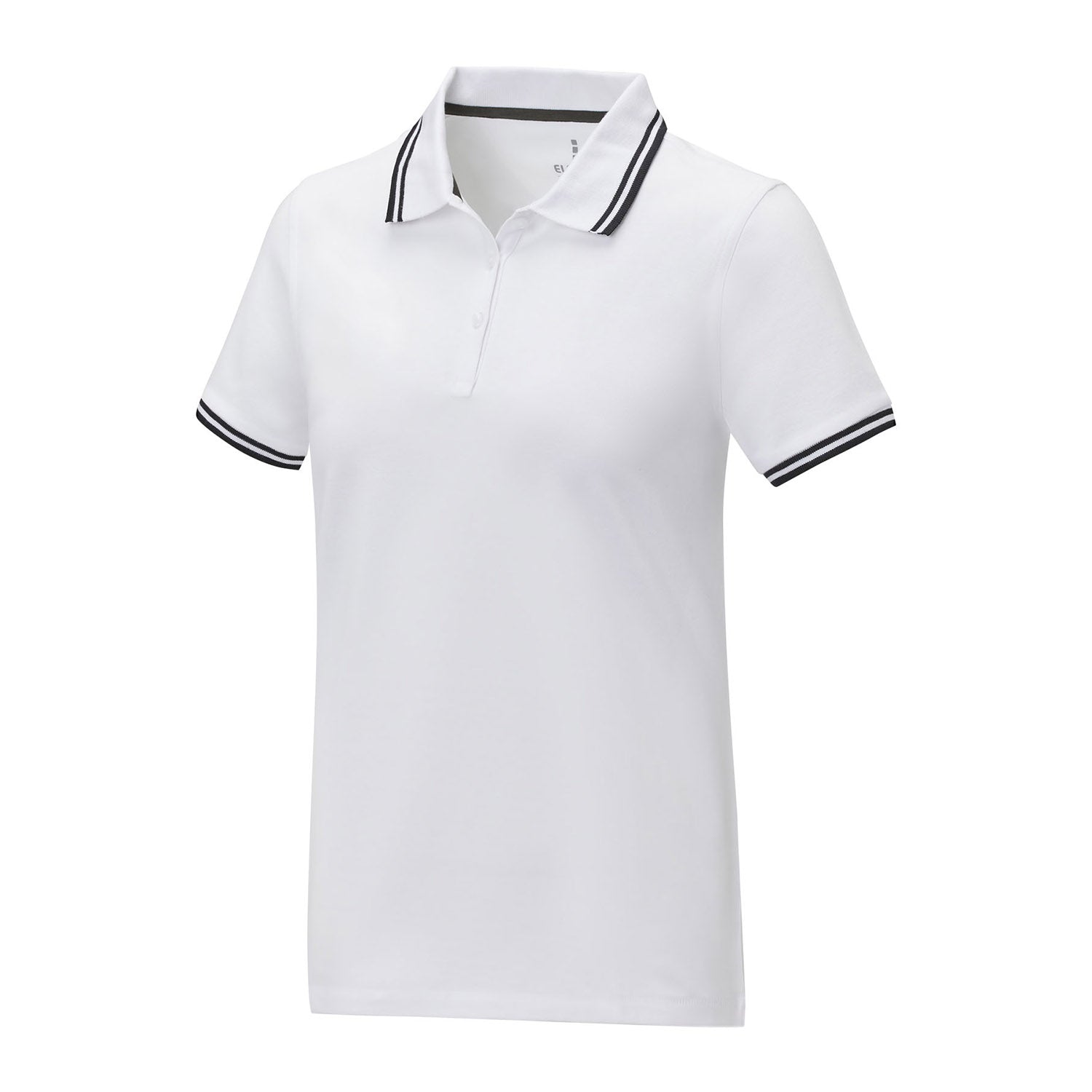 Amarago kortärmad pikétröja med tippning för dam